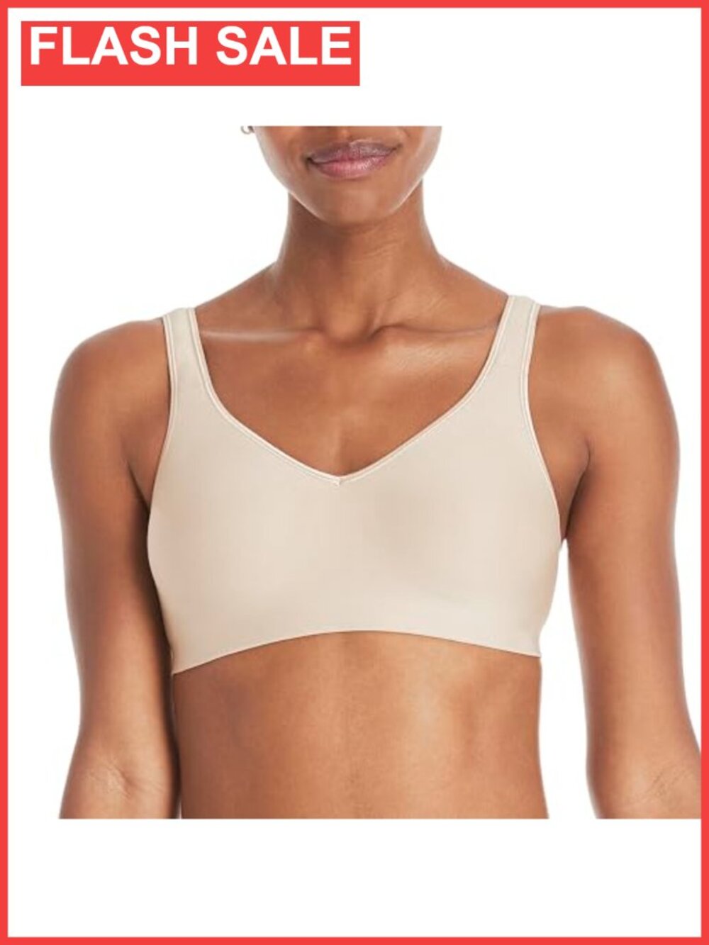 Wireless Full-Coverage T-Shirt Bra Seamless Smoothing
